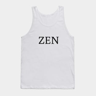 Zen Teeshirt Tank Top
